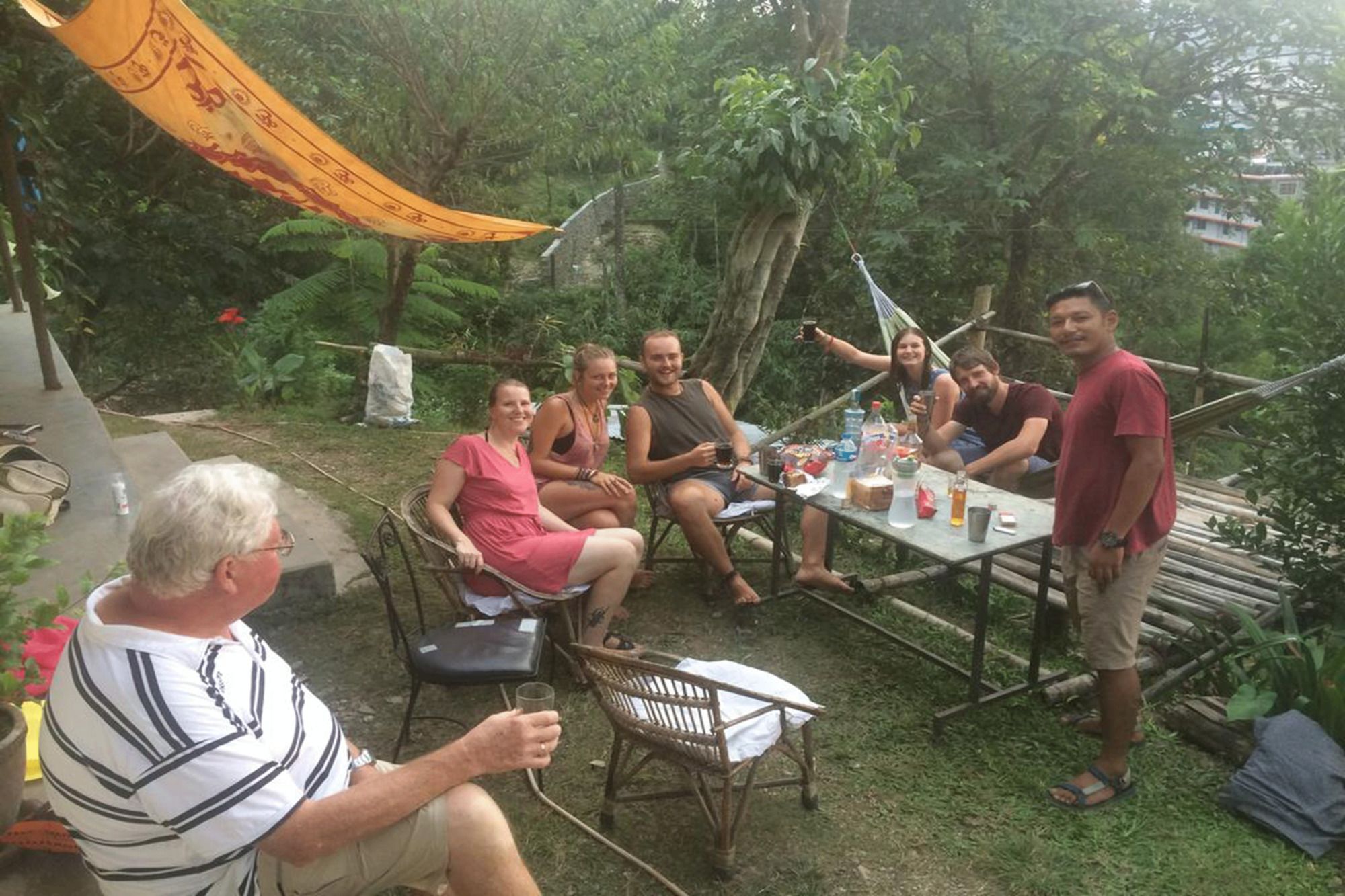 Peace Guest House Pokhara Buitenkant foto