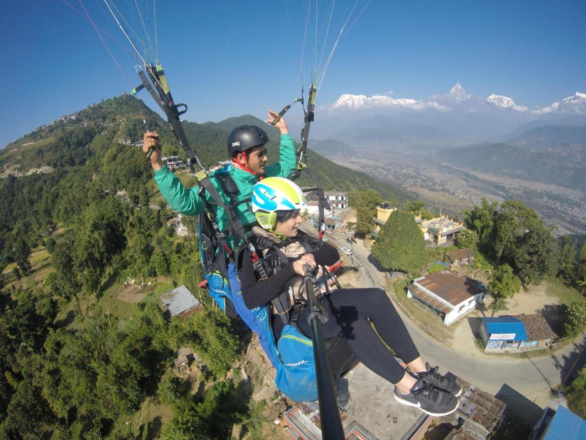 Peace Guest House Pokhara Buitenkant foto